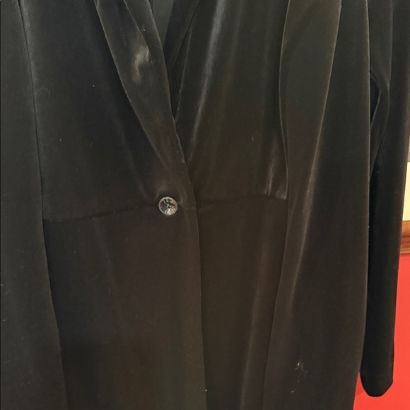 J. Jill Black Velvet Blazer size 2X - Picture 5 of 7